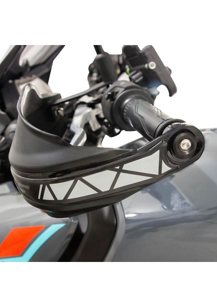 Yamaha MT-25 2015-2024 Uyumlu Plastik Elcik Koruma Siyah KIRMIZI modelleri