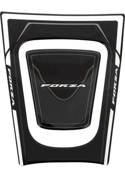 Honda Forza 300 2014-2017 Uyumlu Tank Pad Siyah