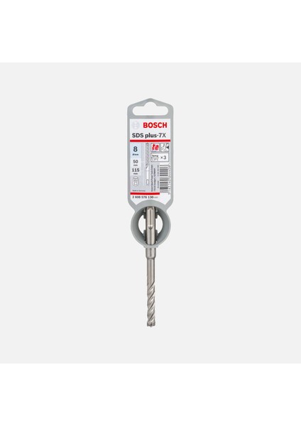 Sds-Plus-7x 8X115 mm