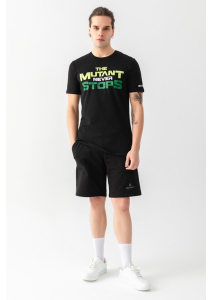 Dynamic - Baskılı Erkek Slim Fit T-shirt