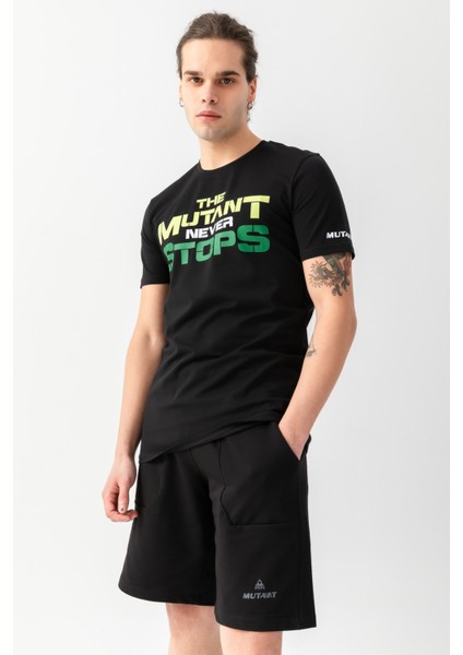 Dynamic - Baskılı Erkek Slim Fit T-shirt