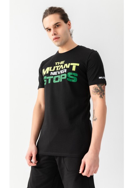 Dynamic - Baskılı Erkek Slim Fit T-shirt