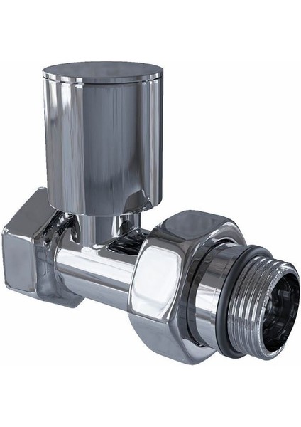 Silindir Kafalı Metal Gövde Dekoratif Radyatör Vanası