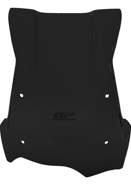 BMW F 800 R 2010-2013 Uyumlu Ön Cam Siyah 43 cm
