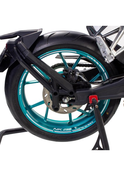 CF Moto 250 NK 2018-2024 Uyumlu Jant Şeridi Reflektif Gri fiyatları