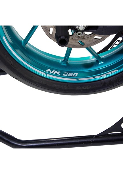 CF Moto 250 NK 2018-2024 Uyumlu Jant Şeridi Reflektif Gri modelleri