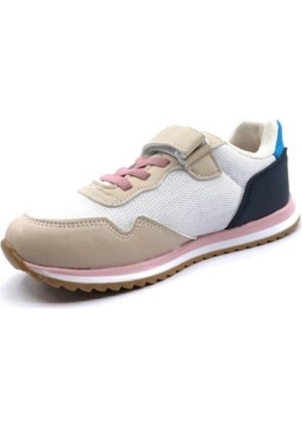 Cool Prag Unisex Çocuk Cırtlı Sneaker Spor Ayakkabı