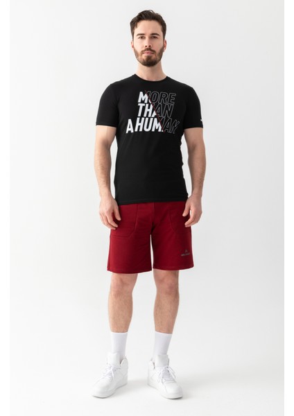 Motto - Baskılı Erkek Slim Fit T-shirt