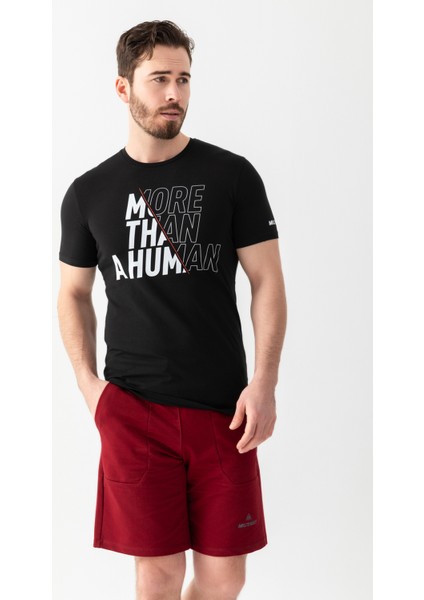 Motto - Baskılı Erkek Slim Fit T-shirt