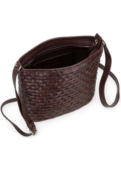 Sun Kahve Deri Kadın Çapraz Askılı Çanta 127 Sun fırsatları