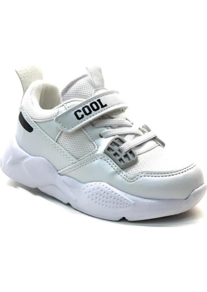 Cool Lero Unisex Çocuk Cırtlı Sneaker Spor Ayakkabı