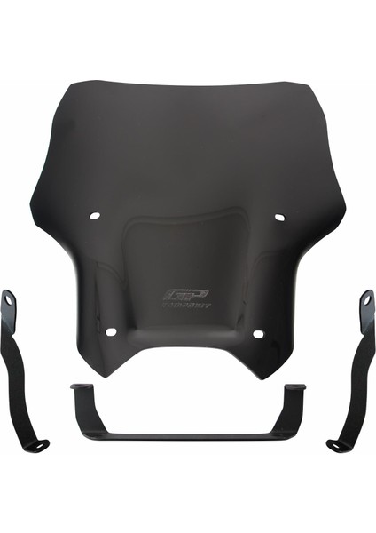CF Moto 250 NK 2018-2022 Uyumlu Spor Ön Cam Siyah 33 cm