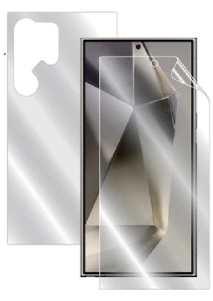 Hua Pura 70 Uyumlu Ön+Arka Body Şeffaf Ultra Koruyucu Nano Jelatin