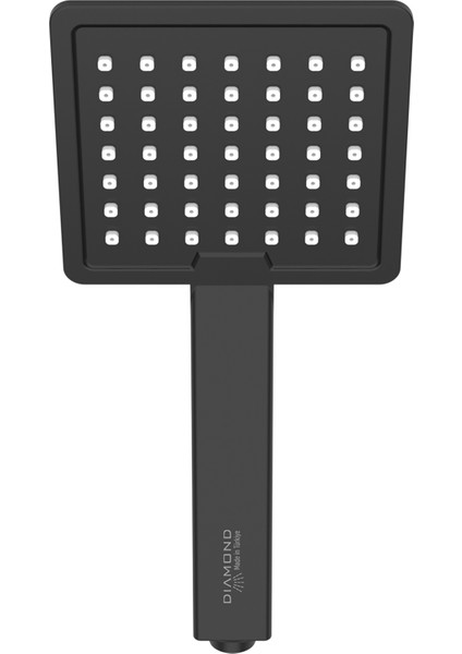 Frame Full Siyah Tall Sistem Duş Seti modelleri