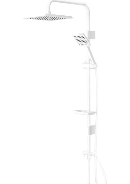 Frame Full Beyaz Tall Sistem Duş Seti
