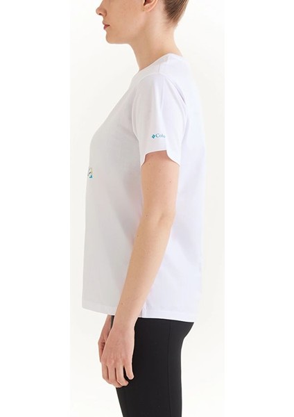 Csc Gem Wisterian Kadın Kısa Kollu T-Shirt Beyaz CS0367-100 modelleri