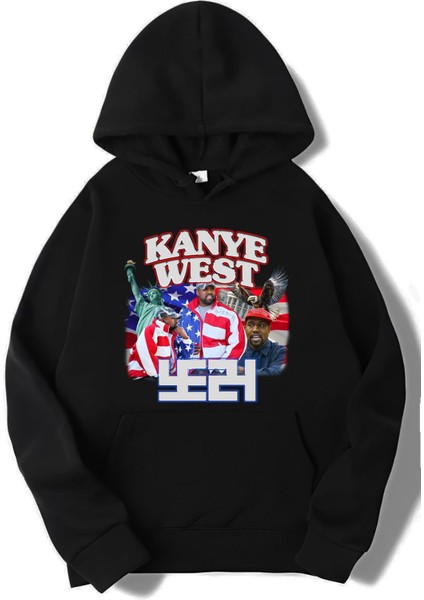 Brz Collection Unisex Oversize Kanye West Hoodie