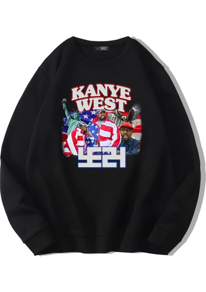 Brz Collection Unisex Oversize Kanye West Sweatshirt