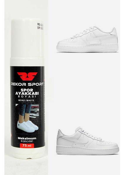 Beyaz Ayakkabı Boyası 75 ml Unisex Beyaz Ayakkabı Boyası RS102102-3