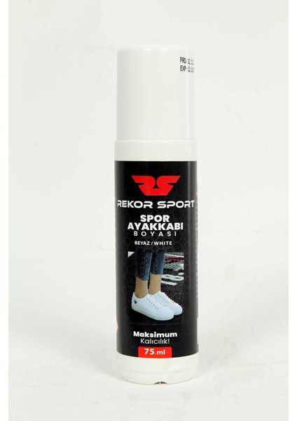 Beyaz Ayakkabı Boyası 75 ml Unisex Beyaz Ayakkabı Boyası RS102102-3