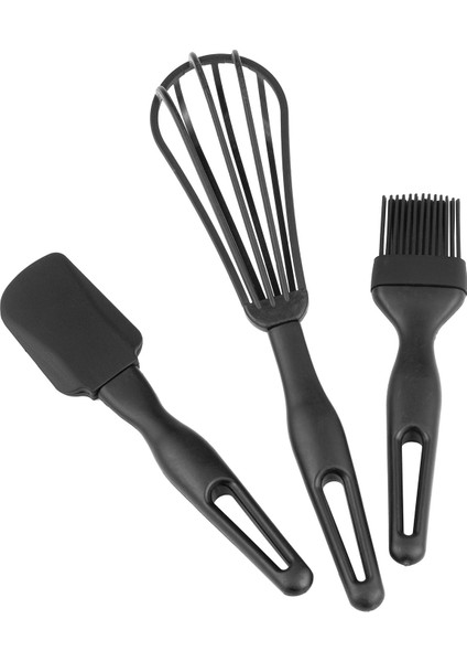 Cherry 3'lü Spatula ve Çırpıcı Set