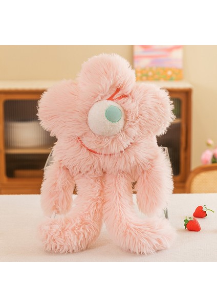 Tüylü Küçük Canavar Peluş Bebek Yaratıcı Büyük Gözlü Canavar Oyuncak Bebek (Yurt Dışından)
