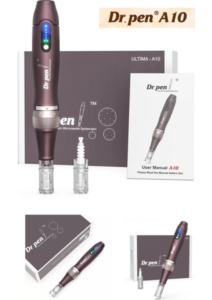 Dr Pen Ultima A10 Kablosuz Dermapen-Kalıcı Makyaj-Bbglow-Fondöten-Dermaroller-Cilt Bakım