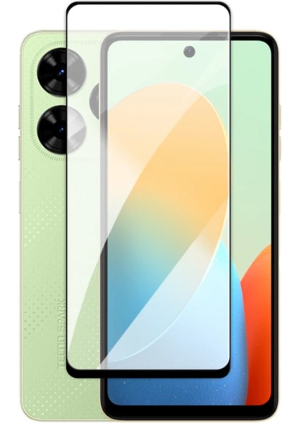 Tecno Spark Go 2024 Tam Kaplayan Çerçeveli Tempered Ekran Koruyucu -AL3276