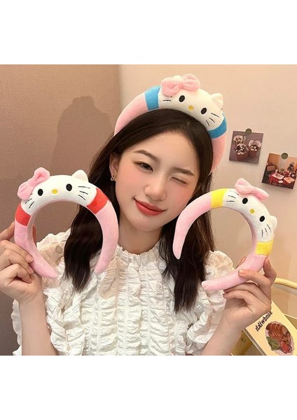 Piraye Gift Hello Kitty Tasarımlı Peluş Taç 1 Adet