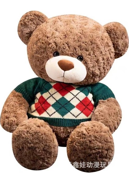 45 cm Doudou Ayı Peluş Oyuncak Teddy Bear Yastık Sevimli Büyük Ayı Bebek Peluş Bebek (Yurt Dışından)