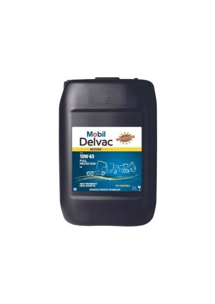 Delvac Modern Full Protection 10W-40 20 Lt Motor Yağı ( Üretim Yılı: 2023 )