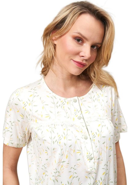 Kadın Yeşil Pijama Takımı 25104