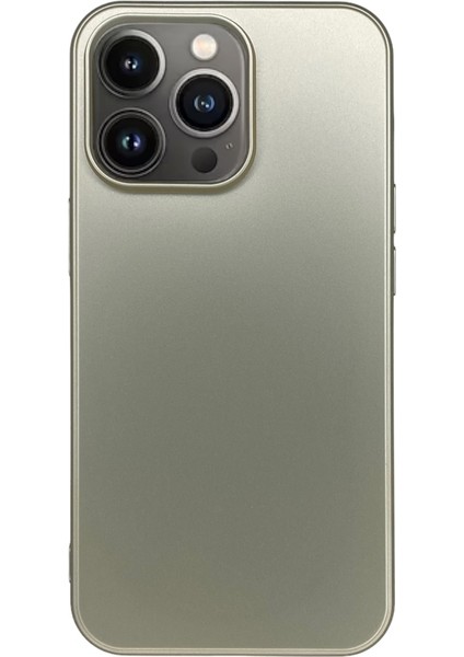 iPhone 13 Pro Gold Yumuşak Silikon Kılıf