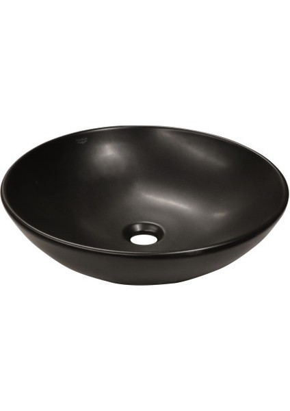 Mat Siyah Zero 46 cm Lavabo