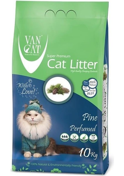 Çam Kokulu İnce Kedi Kumu 10kg