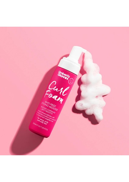 Curl Foam Anti Frizz Kabarma Karşıtı Şekillendirme Köpüğü 200 ml