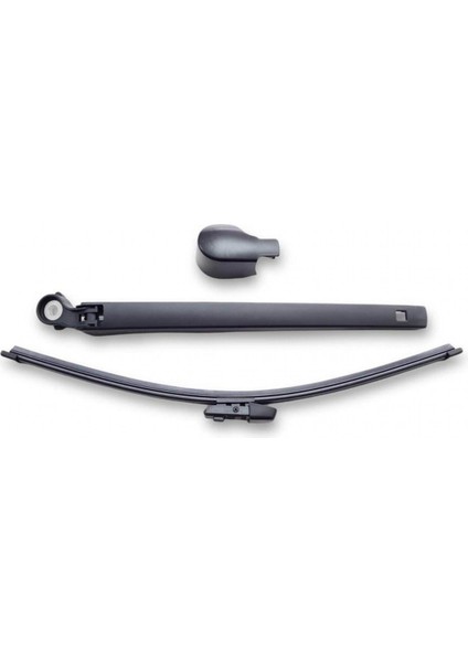 Seat Leon 3 Coupe 2013-2016 Uyumlu Arka Cam Silecek Kolu Takımı 5F3955707 Siyah Lts