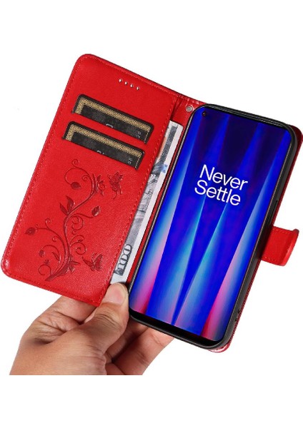 Oneplus Nord Ce2 Deri Telefon Kılıfı (Yurt Dışından)