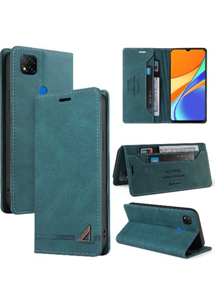 Xıaomı Redmi 9c Deri Telefon Kılıfı (Yurt Dışından)
