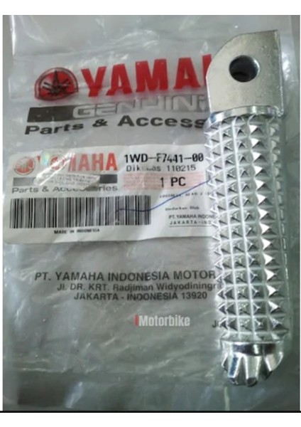 Yamaha Yzf R25 Arka Yolcu Sağ Basamak