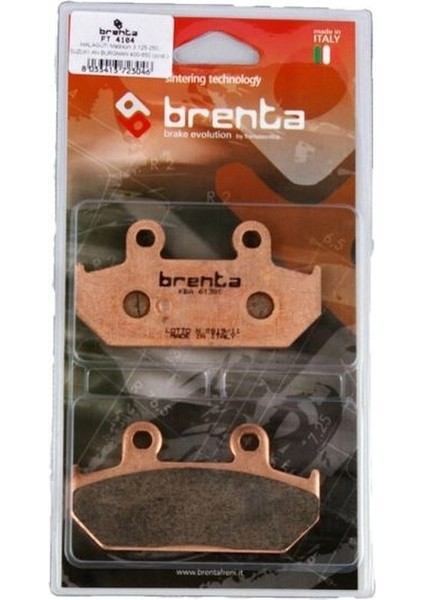 Suzuki An 400/650 Brenta Sınter Metal Arka Balata