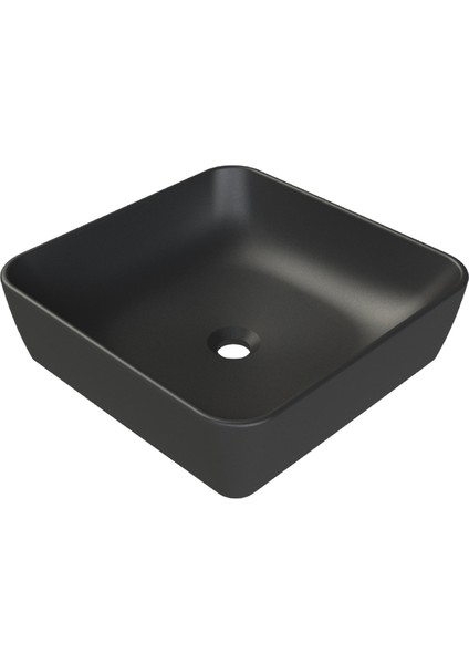 Mat Siyah One 46X46 cm Lavabo 076007-97