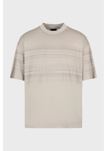Pamuklu Oversize Fit T Shirt Erkek T Shirt 3D1TA3 1juvz 06G2