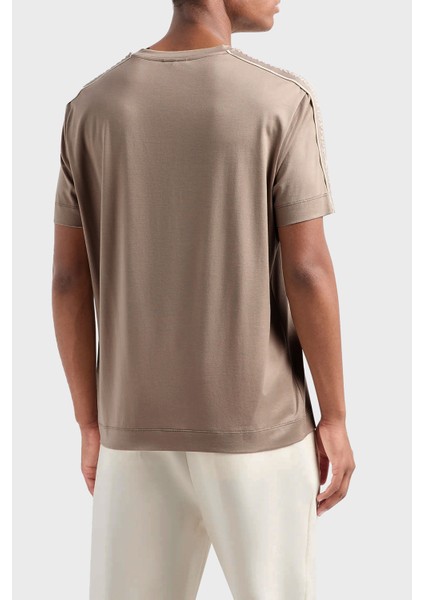 Regular Fit Bisiklet Yaka T Shirt Erkek T Shirt 3D1TD3 1juvz 0650 fiyatları