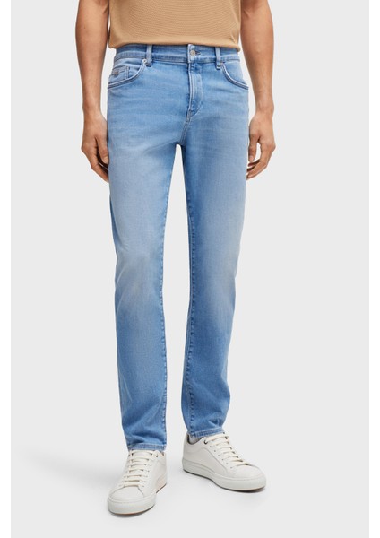 Streç Normal Bel Slim Fit Jeans Erkek Kot Pantolon 50521001 453