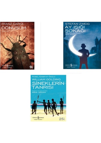 Sineklerin Tanrısı - Dönüşüm - Ay Işığı Sokağı - 3 Kitap Set