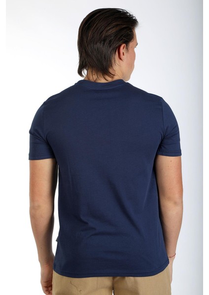 Cador Erkek O Yaka T-Shirt Lacivert modelleri