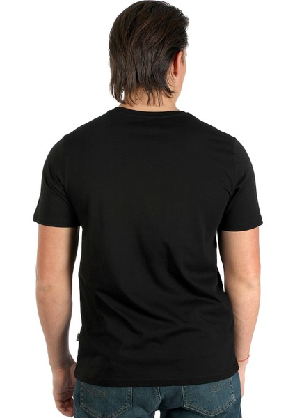 Grant Erkek O Yaka T-Shirt Siyah fırsatları