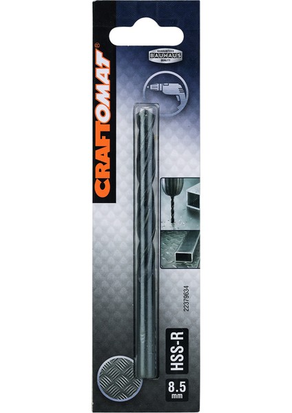 Hss-R Metal Matkap Ucu 8,5X75X117