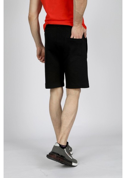 Sorce Erkek Örme Şort Siyah fırsatları